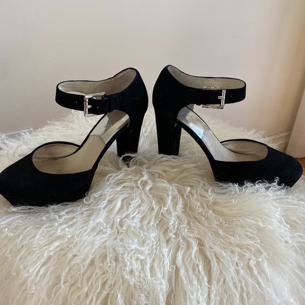 Michael Kors Haven Suede Platform Heel